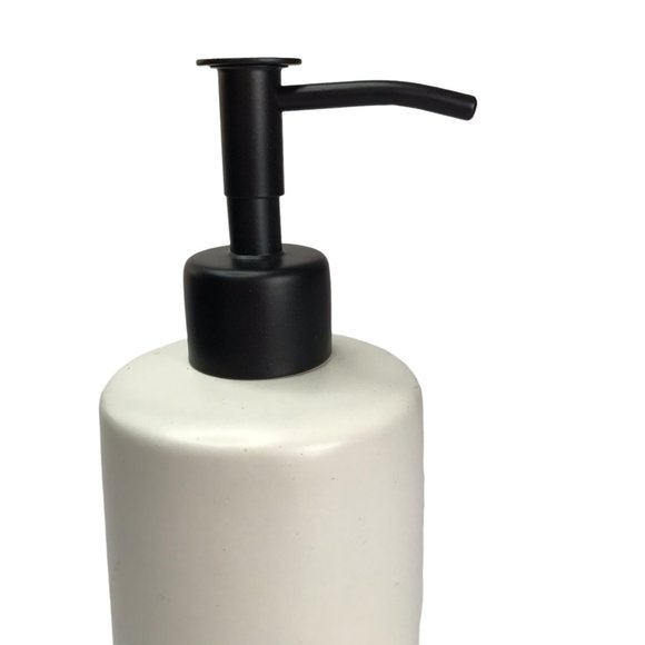 MAGNOLIA Hearth and Hand Lotion "Lotion" Soap Dispenser Beige / Black. - Picture 7 of 7